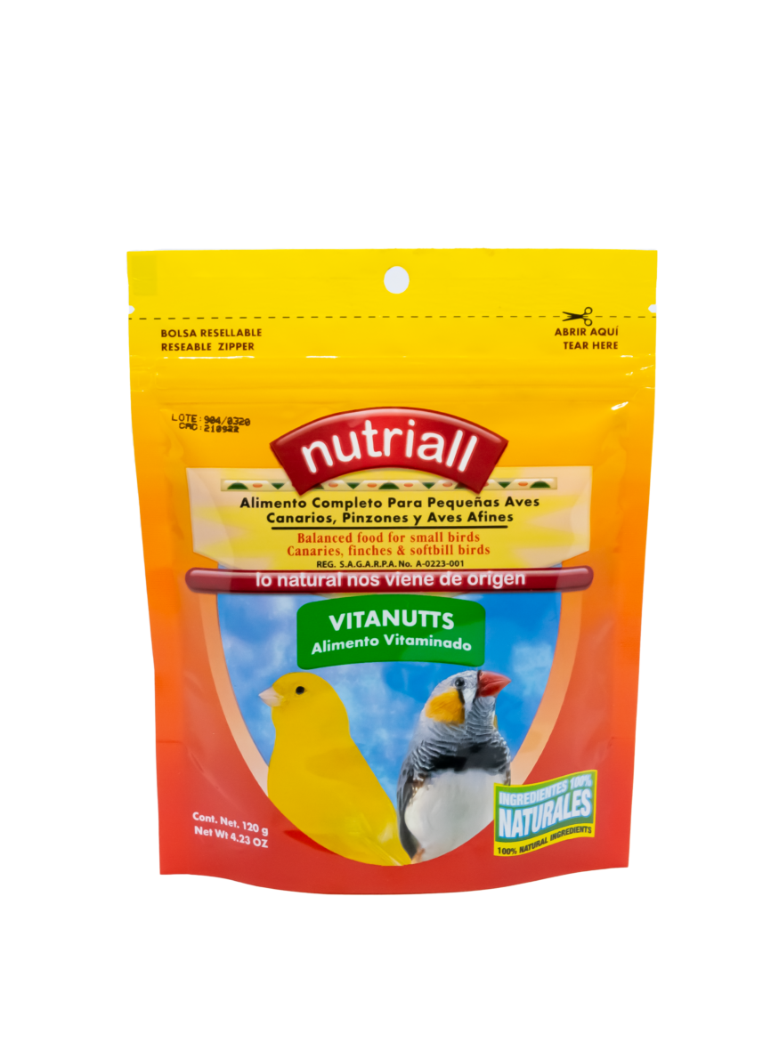 Nutriall Vitanutts Alimento vitaminado 120 g