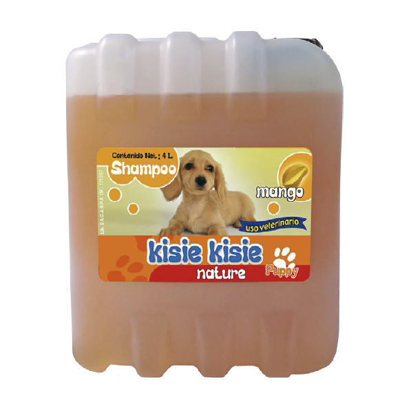 Shampoo kisie kisie Puppy Mango 4 L